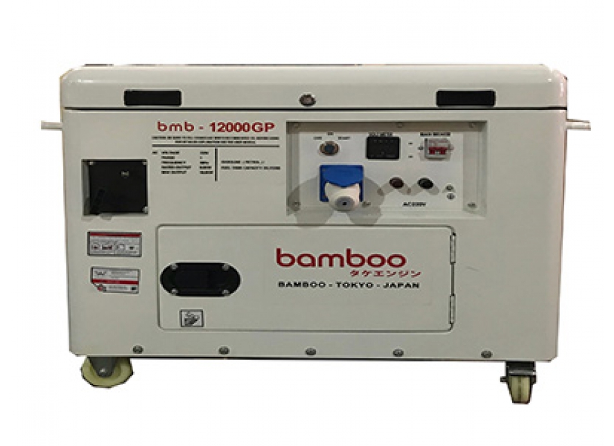 Máy phát điện Bamboo 10KW chạy xăng, chống ồn